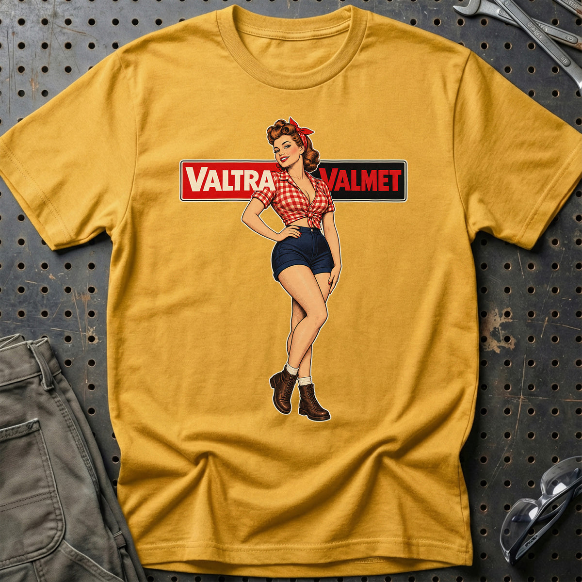 
Produktbillede af Valtra Retro Pinup T-Shirt