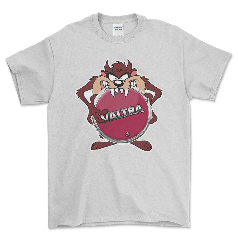 Valtra TAZ Unisex T-Shirt , Bomuld-Beklædning-Valtra-Hvid-S-Forside-Garage Culture Shop- garage - man cave - merchandise