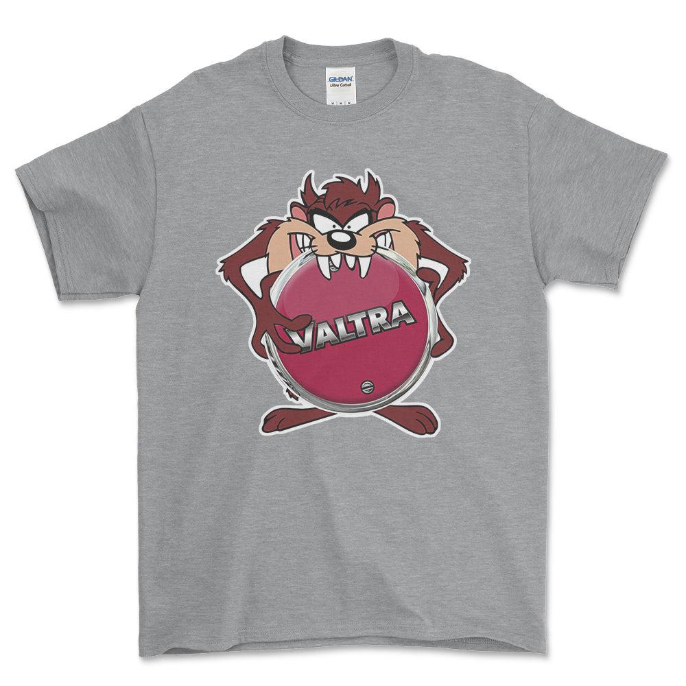 Valtra TAZ Unisex T-Shirt , Bomuld-Beklædning-Valtra-Grå Sport-S-Forside-Garage Culture Shop- garage - man cave - merchandise