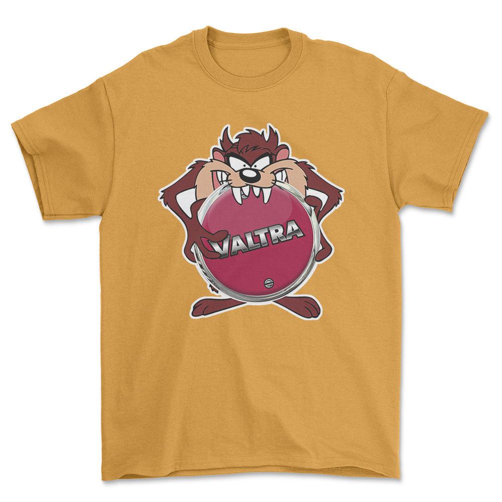 Valtra TAZ Unisex T-Shirt , Bomuld-Beklædning-Valtra-Guld-S-Forside-Garage Culture Shop- garage - man cave - merchandise