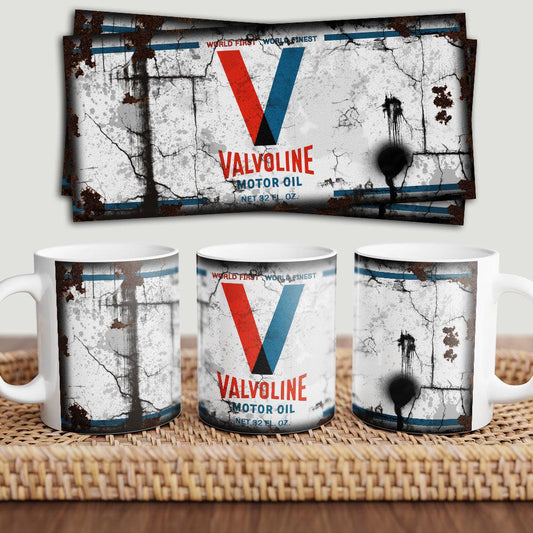 Valvoline Motorolie Keramisk Krus-Krus-Motoroil-Garage Culture Shop- garage - man cave - merchandise
