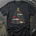 
Vanden Plas Juletræ Christmas Tree Unisex T-Shirt – Sort – print foran