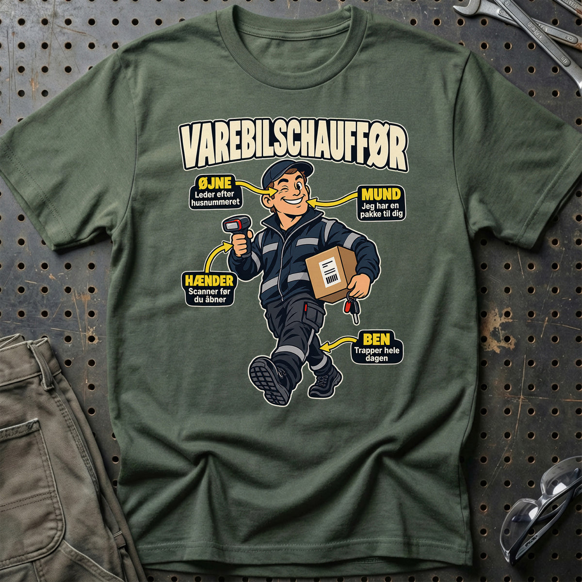 
Produktbillede af Varebilschauffør – Anatomi T-Shirt