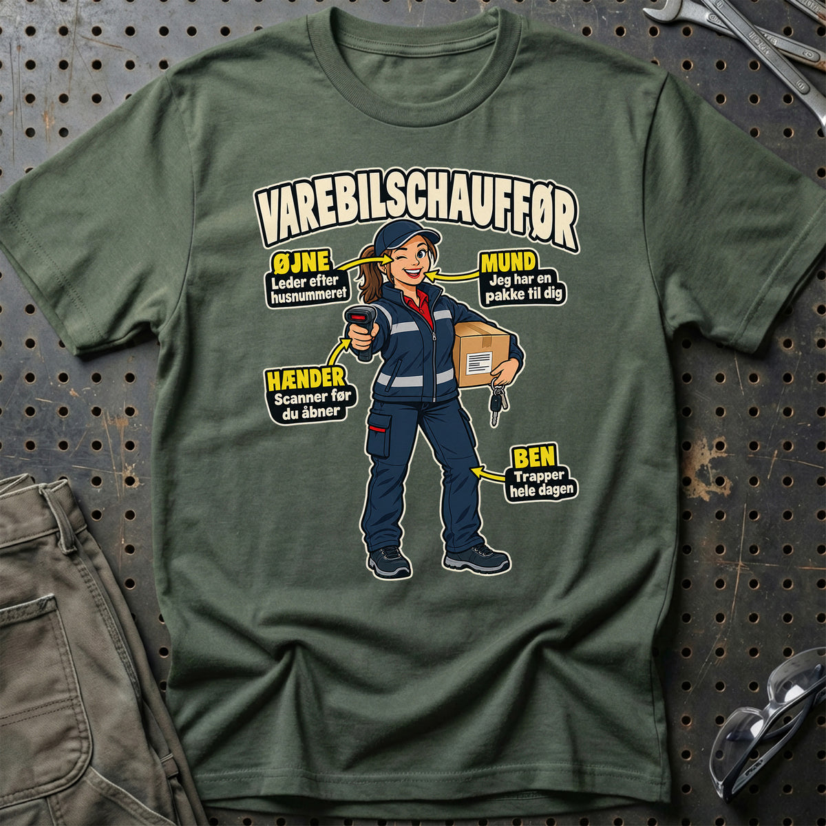
Produktbillede af Varebilschauffør – Anatomi T-Shirt