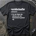 
Varebilschauffør – Definition T-Shirt – Sort