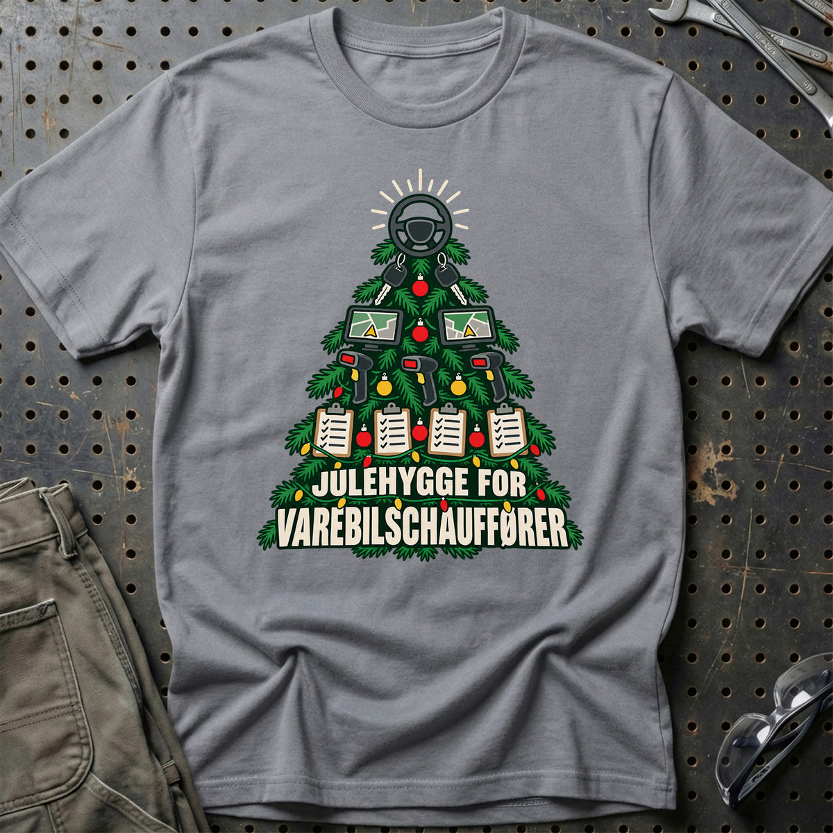 
Varebilschauffør – Julehygge – Unisex T-Shirt – Grå Sport
