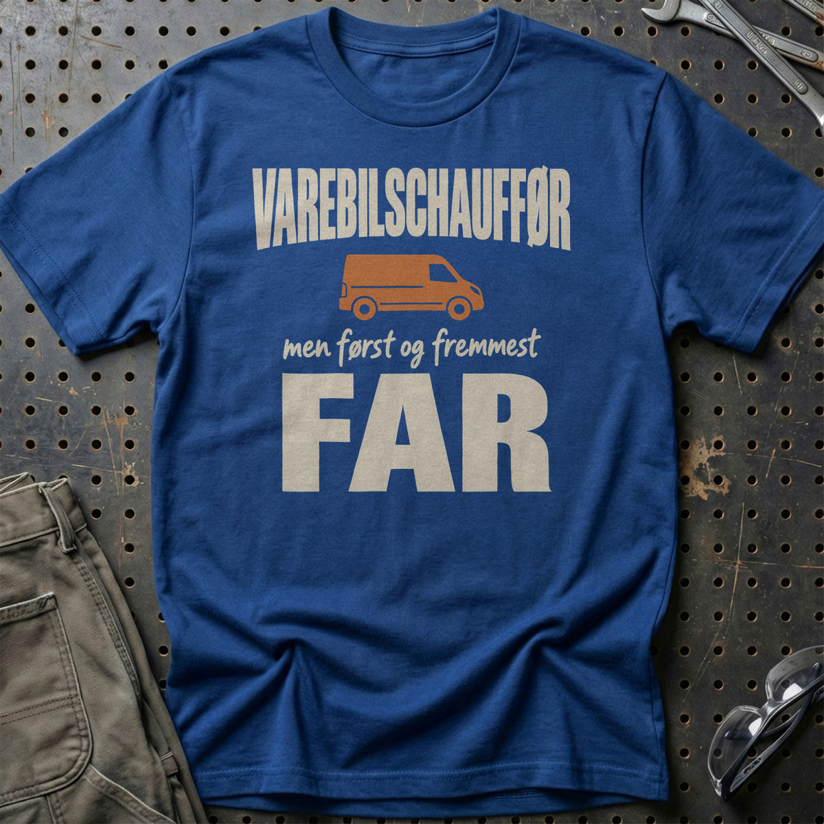 
Produktbillede af Varebilschauffør – Men Først Og Fremmest Far T-Shirt