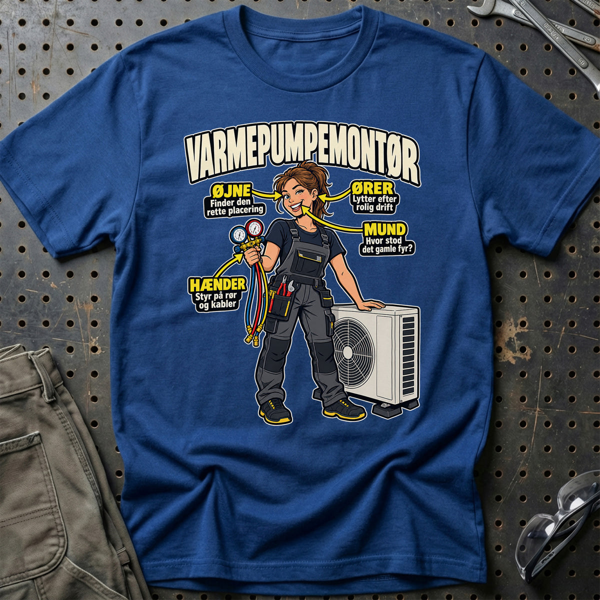 
Produktbillede af Varmepumpemontør – Anatomi T-Shirt