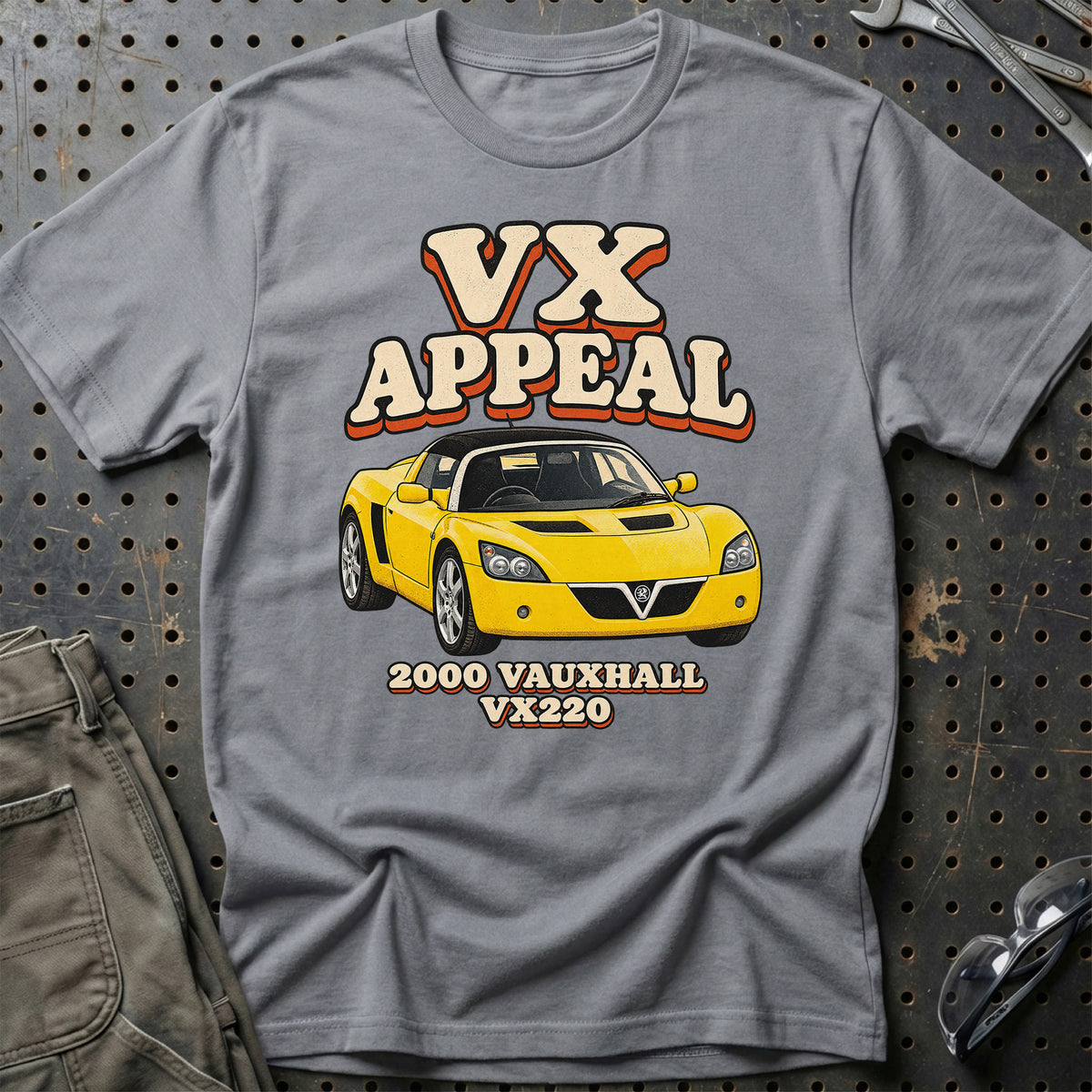 
Vauxhall VX220 2000 – VX Appeal T-Shirt – Grå Sport