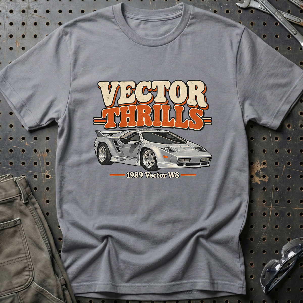 
Vector W8 1989 – Vector Thrills T-Shirt – Grå Sport