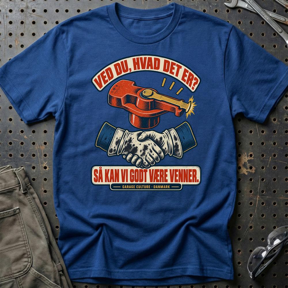 
Produktbillede af Ved Du Hvad Det Er – Så Kan Vi Godt Være Venner T-Shirt