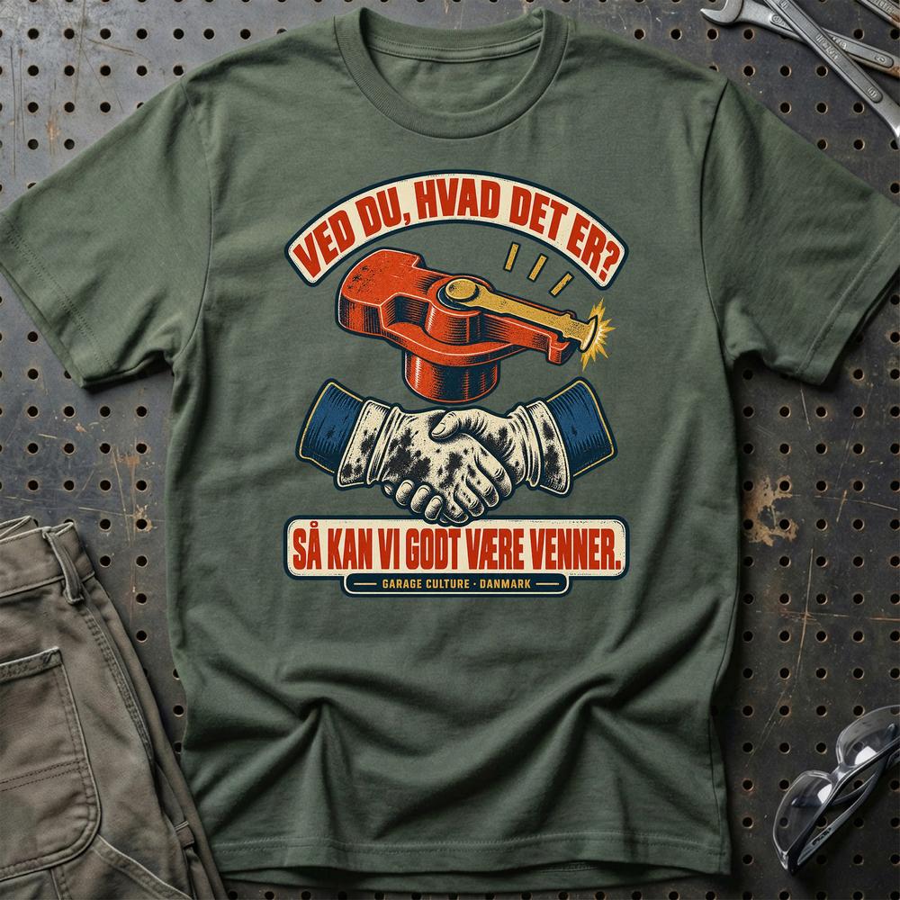 
Produktbillede af Ved Du Hvad Det Er – Så Kan Vi Godt Være Venner T-Shirt