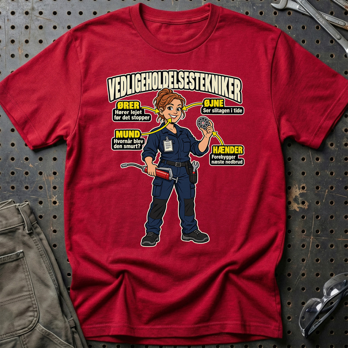 
Produktbillede af Vedligeholdelsestekniker – Anatomi T-Shirt