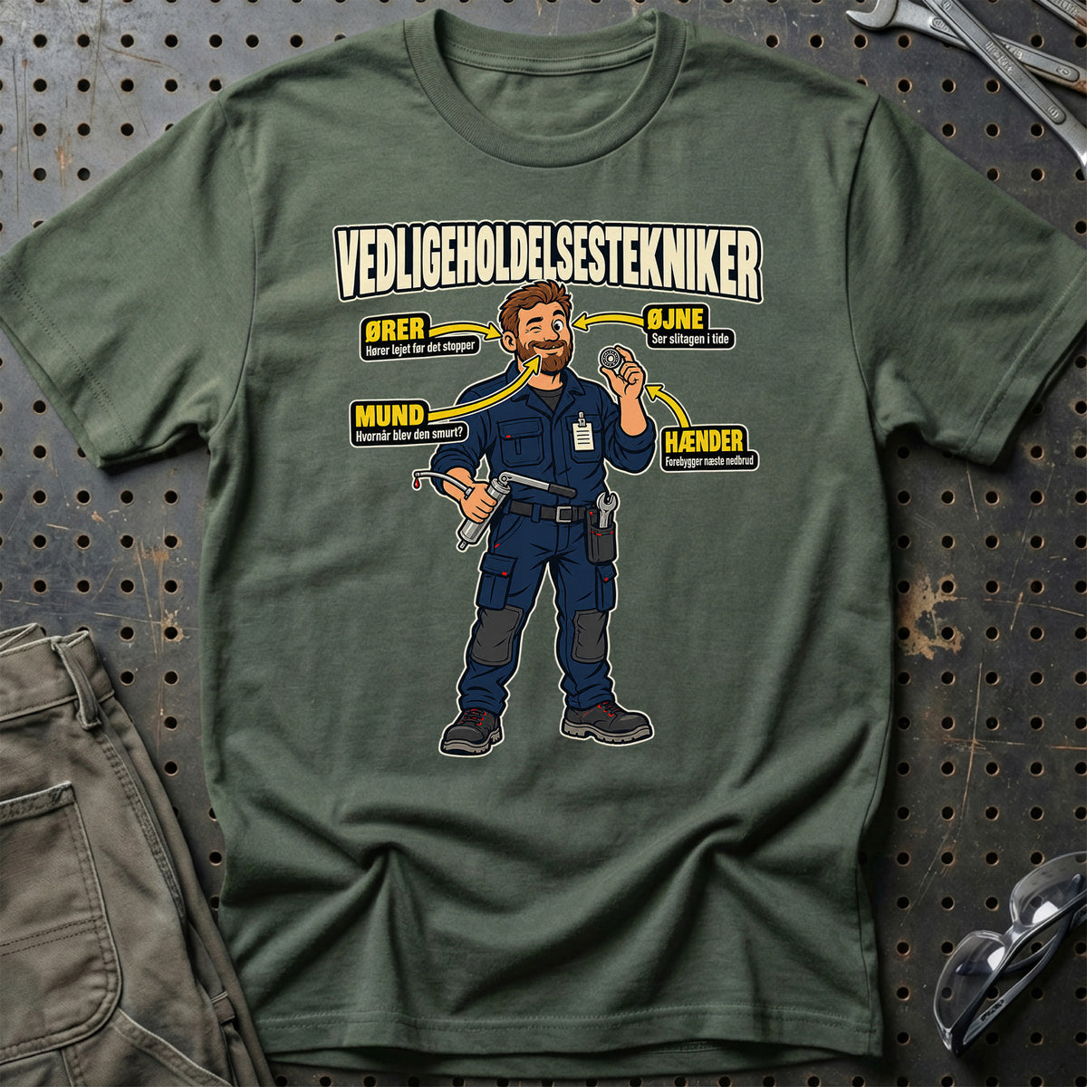
Produktbillede af Vedligeholdelsestekniker – Anatomi T-Shirt