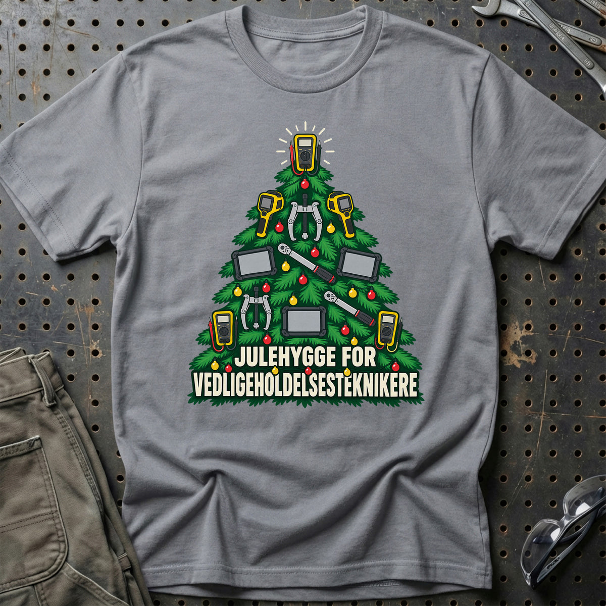 
Vedligeholdelsestekniker – Julehygge – Unisex T-Shirt – Grå Sport