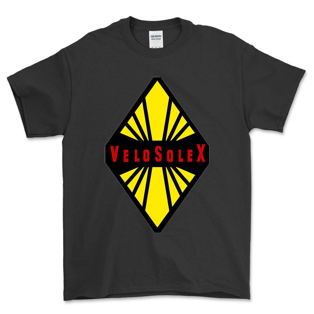 Velo Solex T-Shirt-Beklædning-Velo Solex-Sort-S-Garage Culture Shop- garage - man cave - merchandise