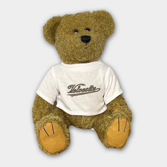Velocette Plysdyr Bamse, Teddy Bear-Bamse-Velocette-Garage Culture Shop- garage - man cave - merchandise