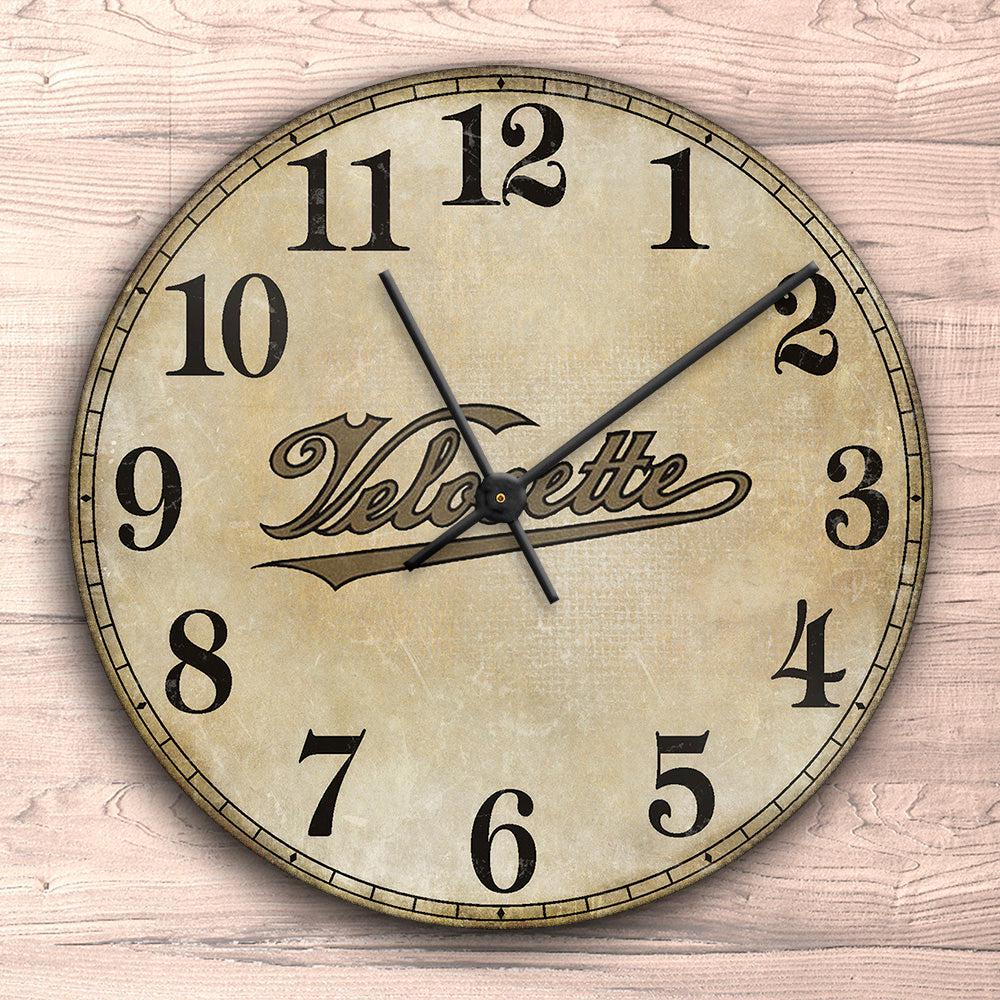 Velocette Vægur Rundt-Clock-Velocette-Garage Culture Shop- garage - man cave - merchandise