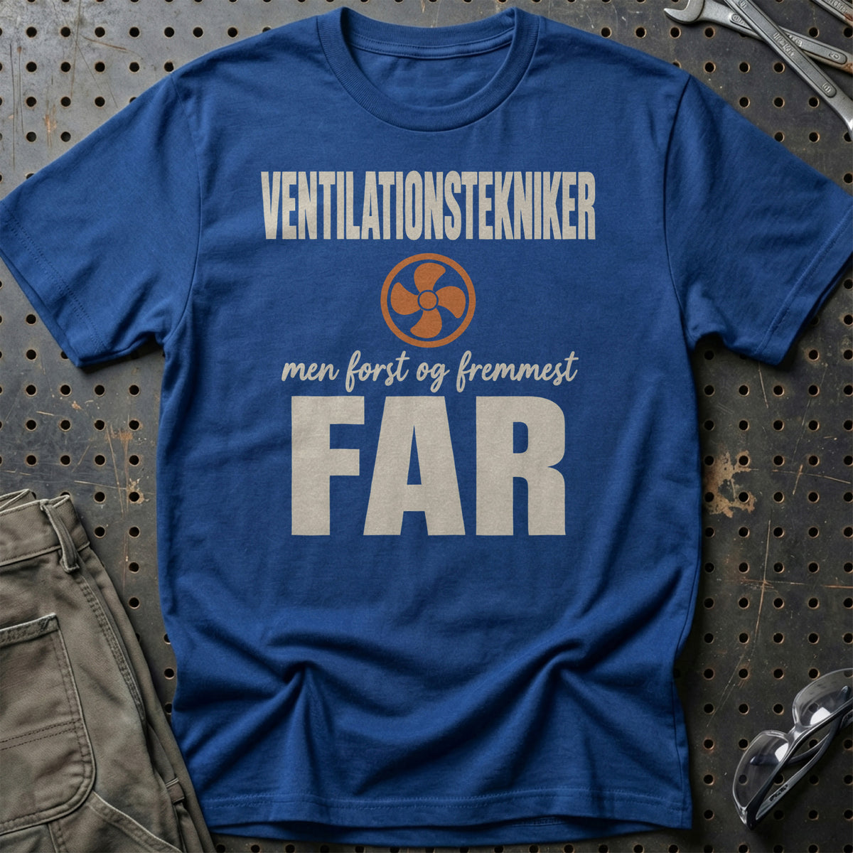 
Produktbillede af Ventilationstekniker – Men Først Og Fremmest Far T-Shirt