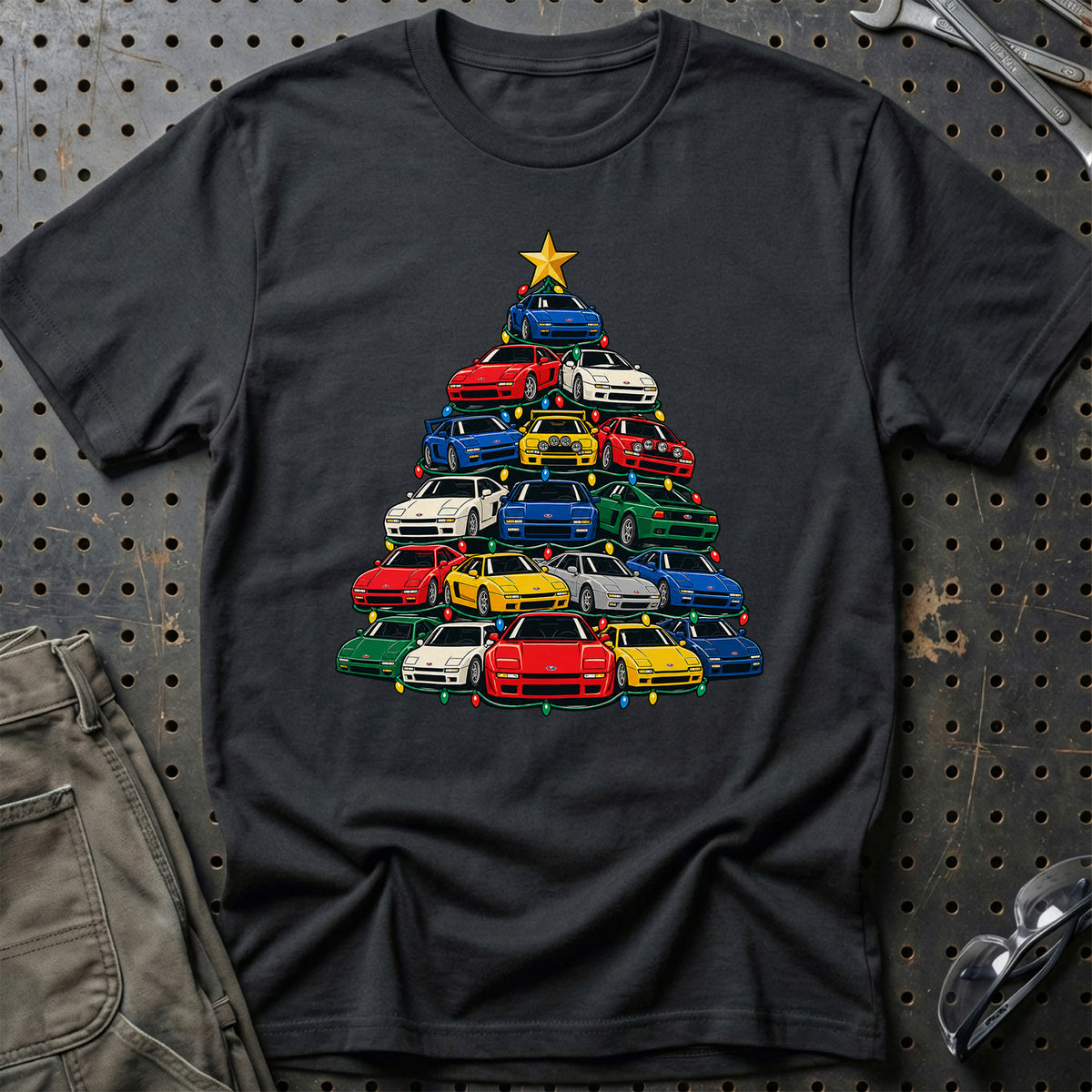 
Venturi Juletræ Christmas Tree Unisex T-Shirt – Sort – print foran