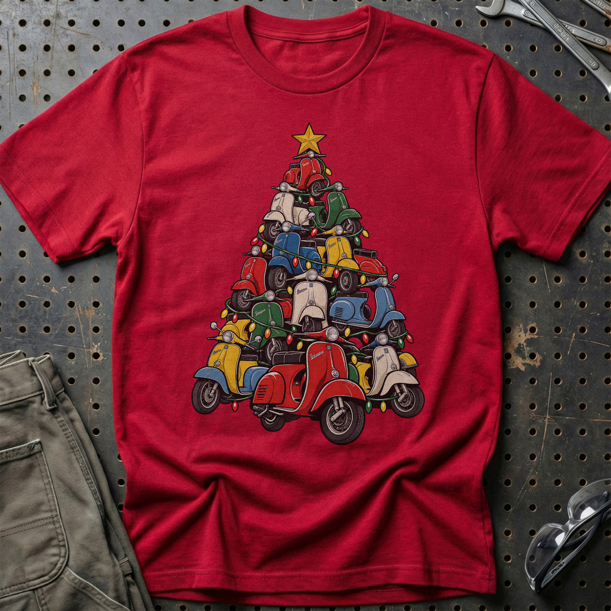 
Produktbillede af Vespa Juletræ T-Shirt