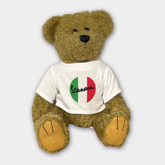 Vespa Plysdyr Bamse, Teddy Bear-Bamse-Vespa-Garage Culture Shop- garage - man cave - merchandise