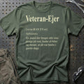 Veteran-Ejer - Gammel Bil, Gamle Holdninger T-Shirt-Beklædning-Garage Culture-Grøn Militær-S-Garage Culture Shop- garage - man cave - merchandise