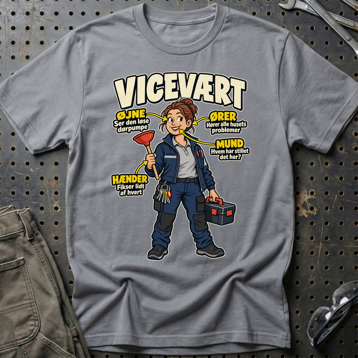 
Produktbillede af Vicevært – Anatomi T-Shirt