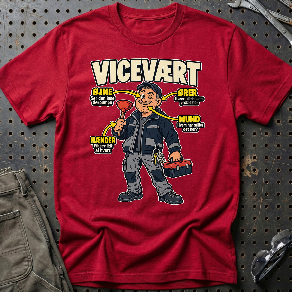 
Produktbillede af Vicevært – Anatomi T-Shirt