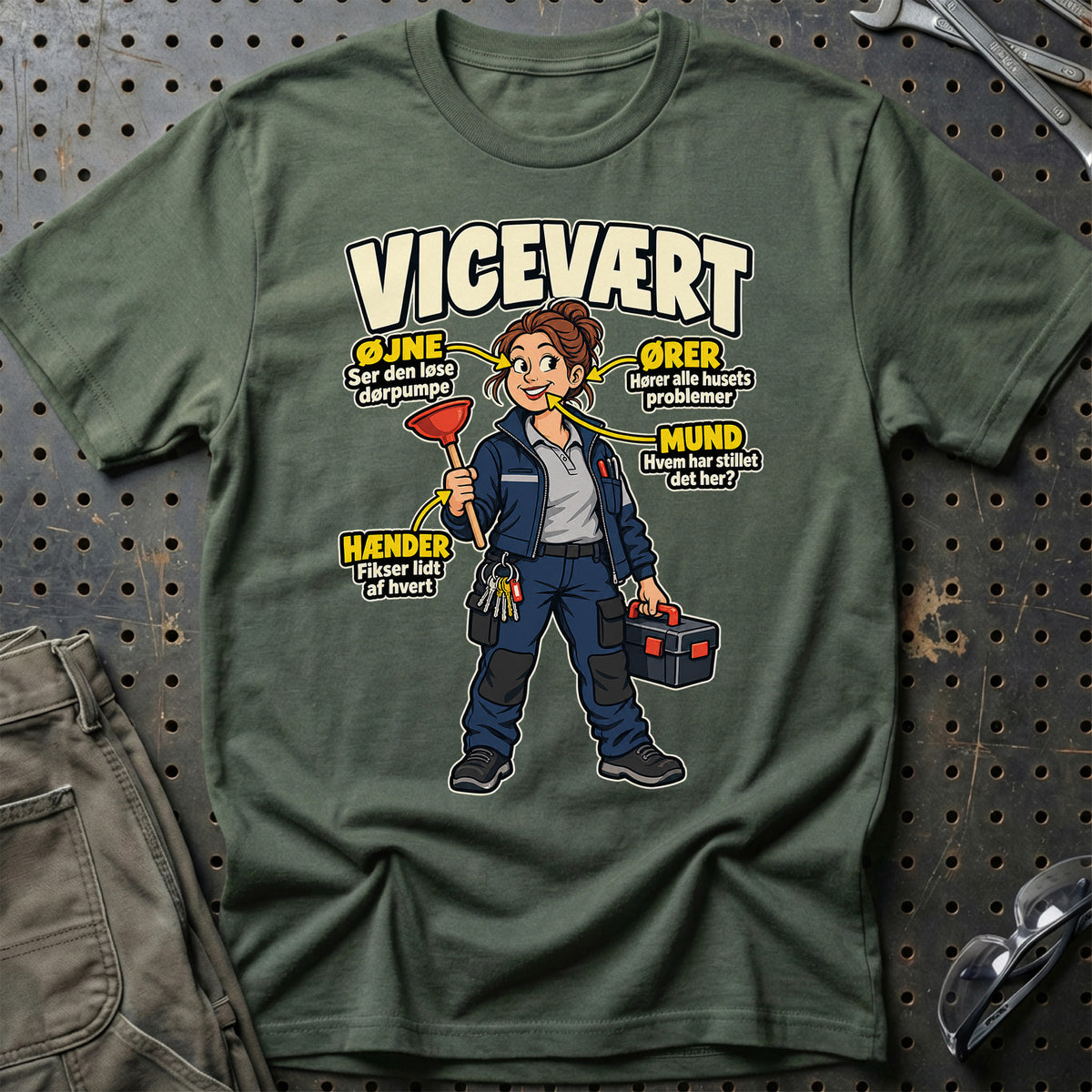
Produktbillede af Vicevært – Anatomi T-Shirt