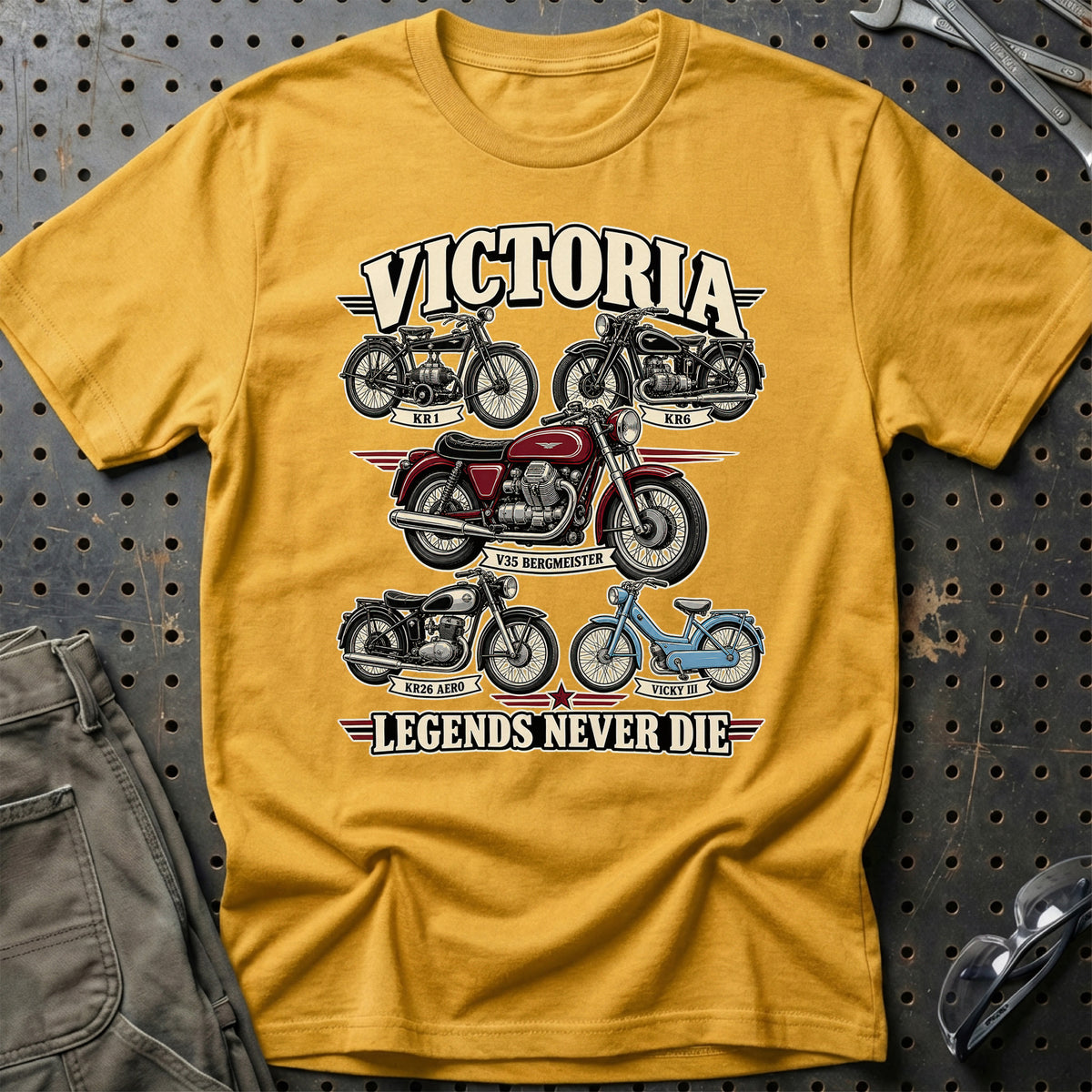 
Produktbillede af Victoria Legends Never Die T-Shirt