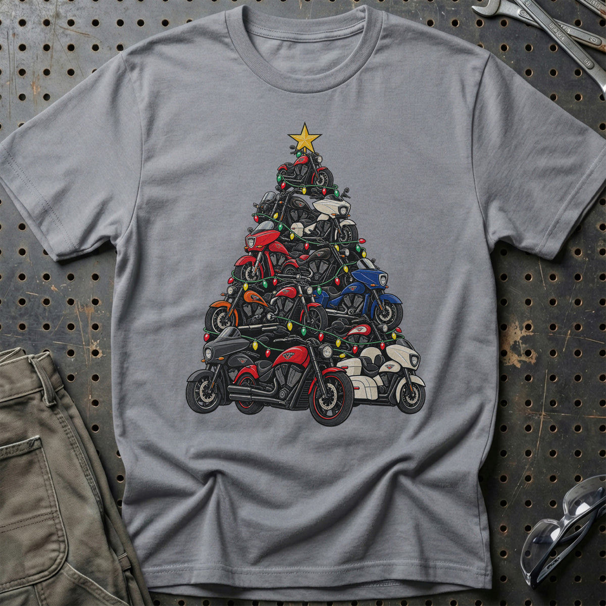 Victory Juletræ T-Shirt – Grå Sport