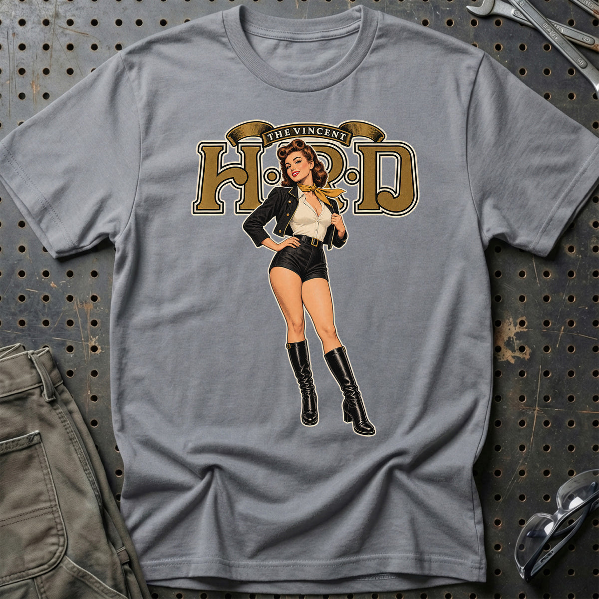 
Produktbillede af Vincent Retro Pinup T-Shirt