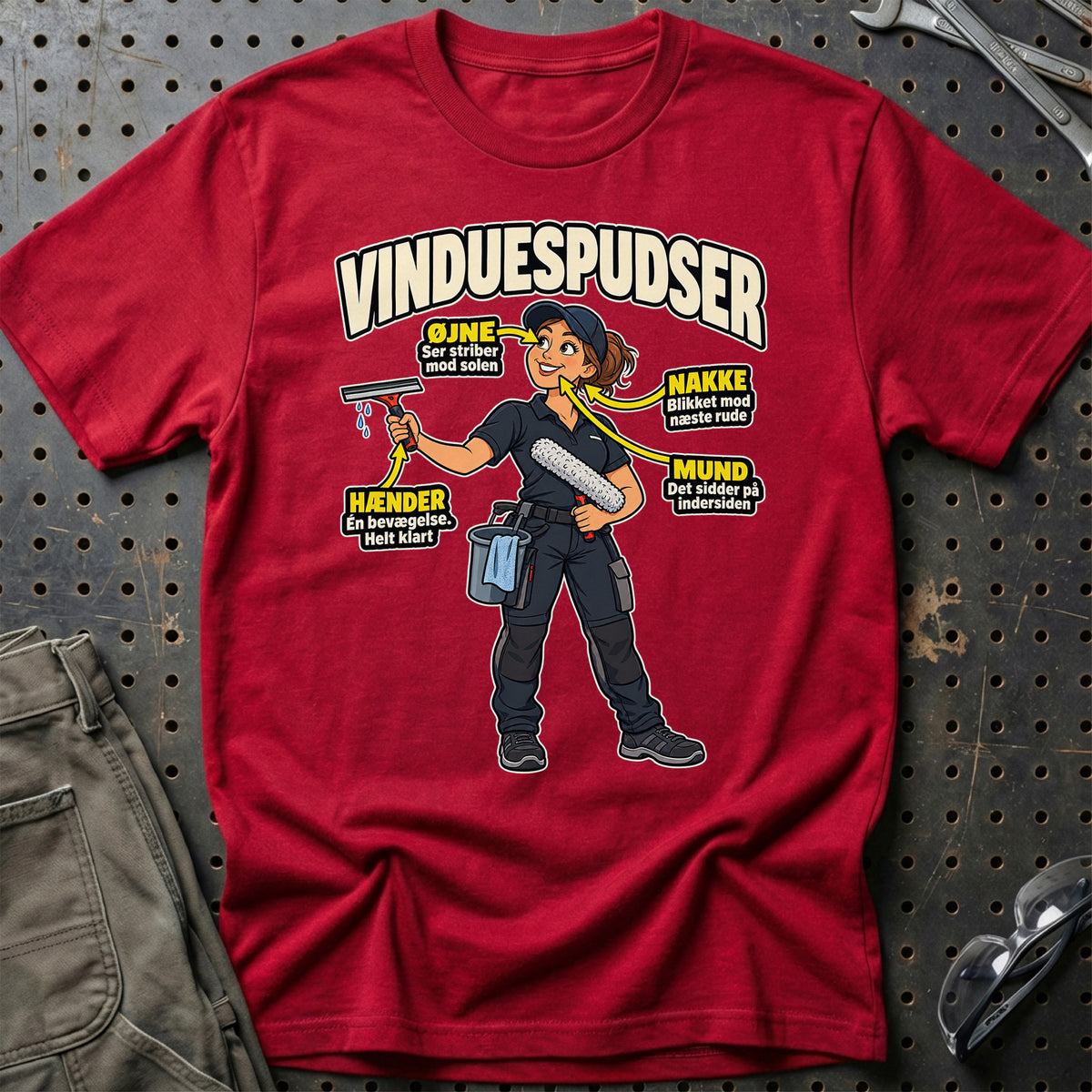 
Produktbillede af Vinduespudser – Anatomi T-Shirt