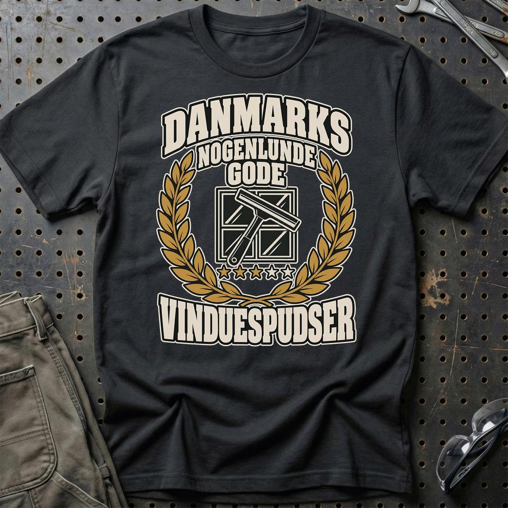 
Produktbillede af Vinduespudser – Danmarks Nogenlunde Gode T-Shirt