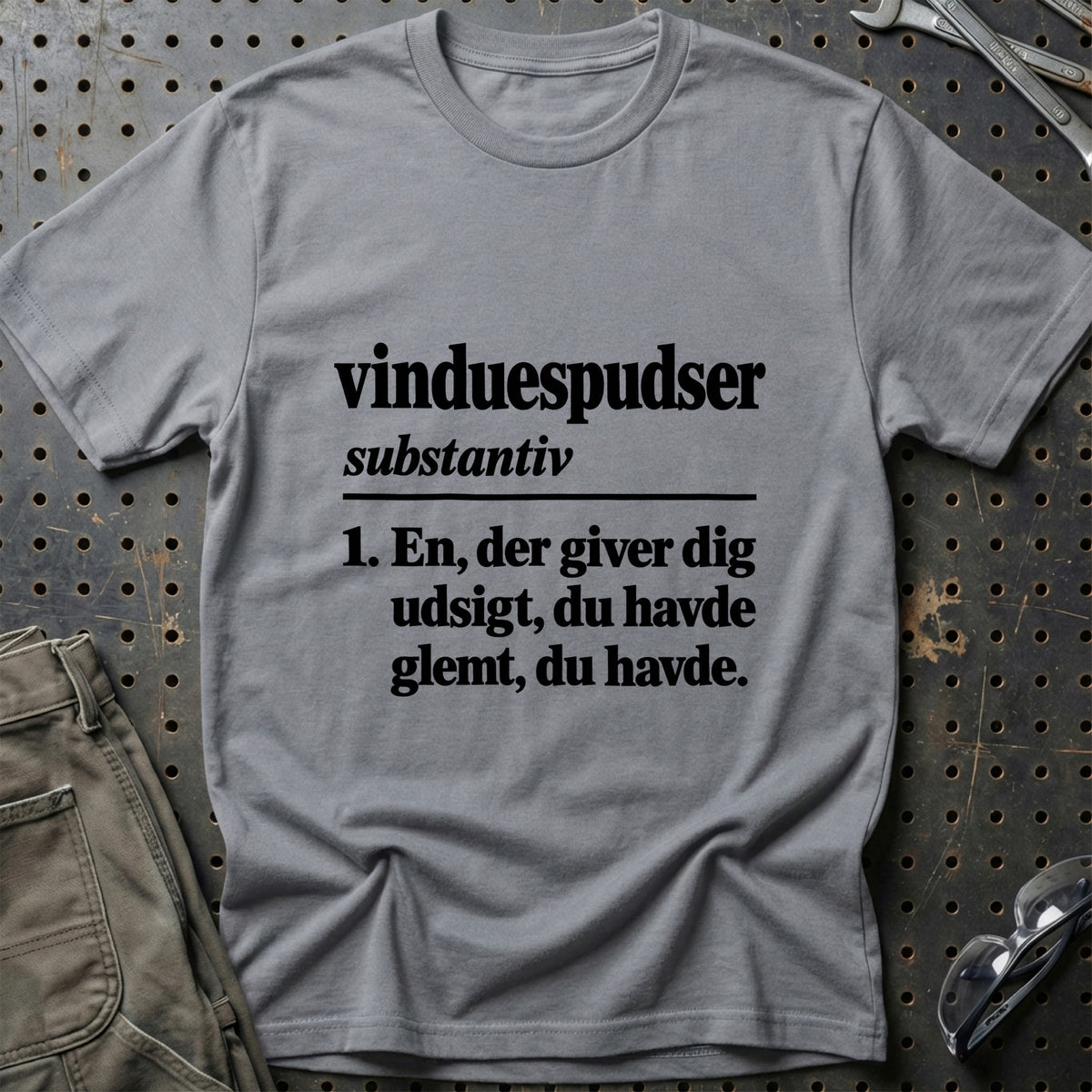 
Vinduespudser – Definition T-Shirt – Grå Sport
