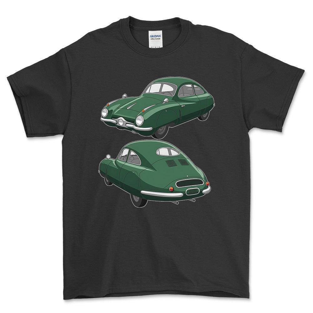 Volkhart V2 Sagitta T-Shirt-Beklædning-Volkhart-Sort-S-Garage Culture Shop- garage - man cave - merchandise