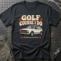 
Volkswagen Golf GTI Mk I 1976 – Golf Course I Do T-Shirt – Sort