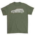Volkswagen VW Golf Gti Mk4 T-Shirt-Beklædning-VW-Grøn Militær-S-Garage Culture Shop- garage - man cave - merchandise