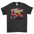 Volkswagen VW Golf MK2 Classic Not Plastic T-Shirt-Beklædning-VW-Sort-S-Garage Culture Shop- garage - man cave - merchandise