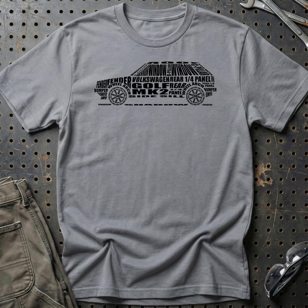 
Produktbillede af Volkswagen VW Golf Mk2 T-Shirt