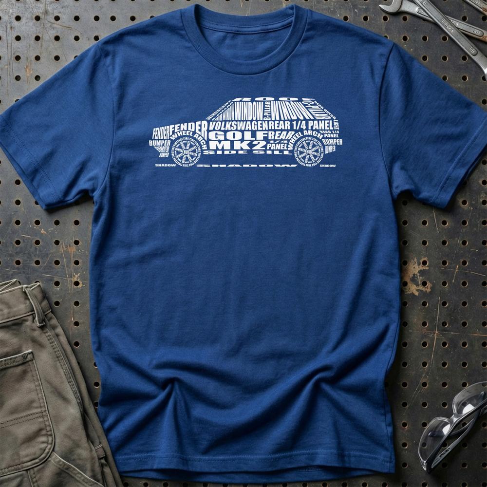
Produktbillede af Volkswagen VW Golf Mk2 T-Shirt