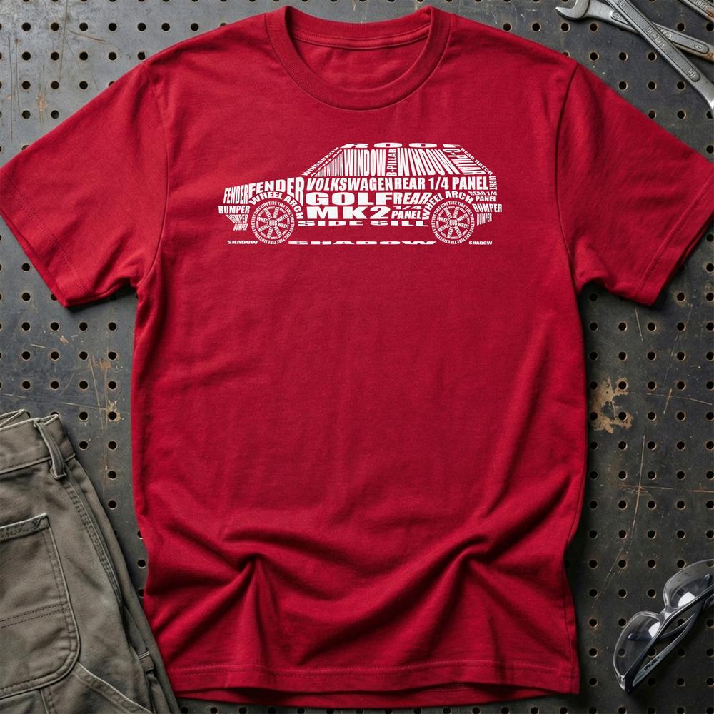 
Produktbillede af Volkswagen VW Golf Mk2 T-Shirt