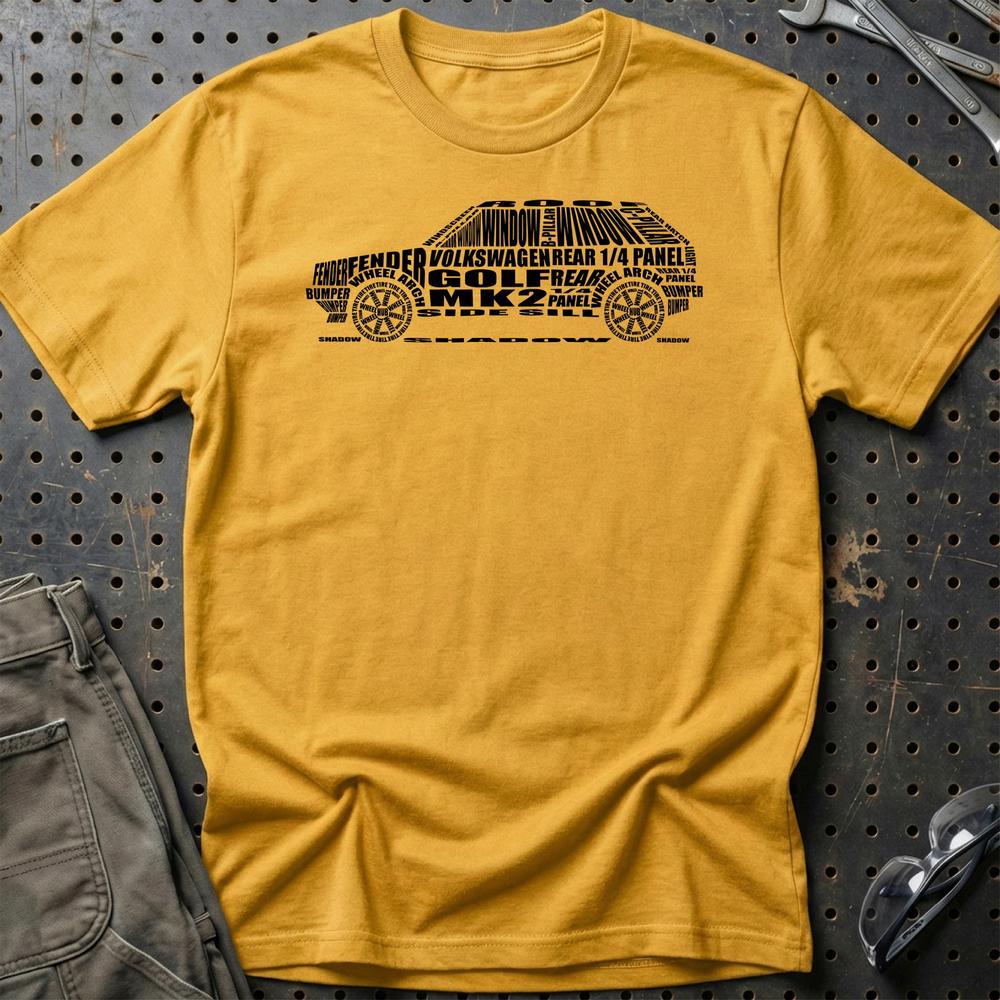
Produktbillede af Volkswagen VW Golf Mk2 T-Shirt