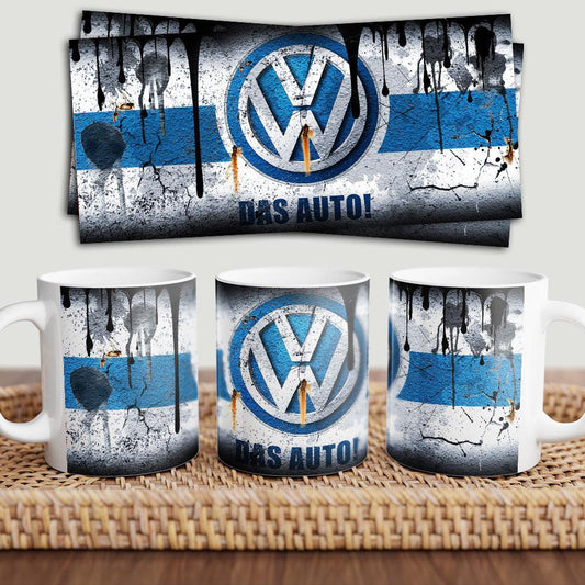 Volkswagen VW Keramisk Krus-Krus-VW-Garage Culture Shop- garage - man cave - merchandise