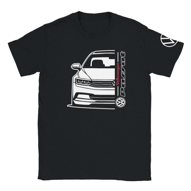 Volkswagen VW Passat B8 - Unisex T-Shirt-Beklædning-VW-Garage Culture Shop- garage - man cave - merchandise