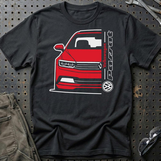 Volkswagen VW Passat B8 - Unisex T-Shirt-Beklædning-VW-Garage Culture Shop- garage - man cave - merchandise