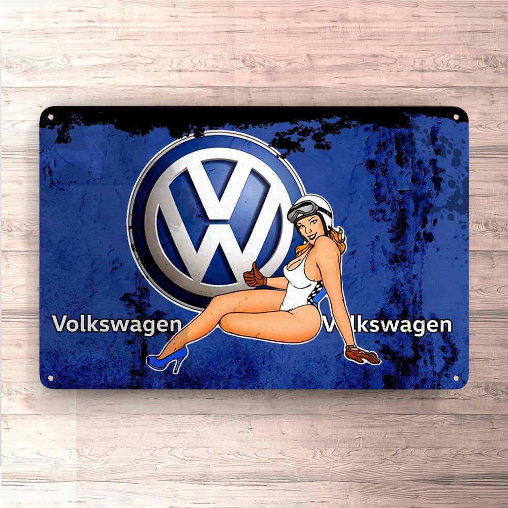 Volkswagen VW Skilte, Musemåtte, Dørmåtte-Skilte-VW-Garage Culture Shop- garage - man cave - merchandise