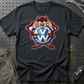 Volkswagen VW TAZ T-Shirt-Beklædning-VW-Sort-S-Garage Culture Shop- garage - man cave - merchandise