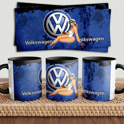 Volkswagen VW "To Toner" Vintage Keramisk Krus-Krus-VW-Garage Culture Shop- garage - man cave - merchandise